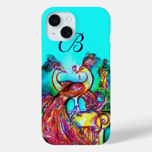FRIEDEN IM MONOGRAMM DER LIEBE Case-Mate iPhone HÜLLE (Rückseite)