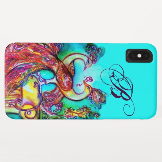 FRIEDEN IM MONOGRAMM DER LIEBE Case-Mate iPhone HÜLLE (Rückseite (Horizontal))