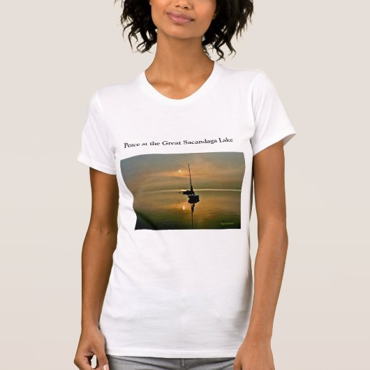Frieden im Sacandaga-T - Shirt (Vorderseite)