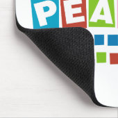 Frieden im Sinn Mousepad (Ecke)