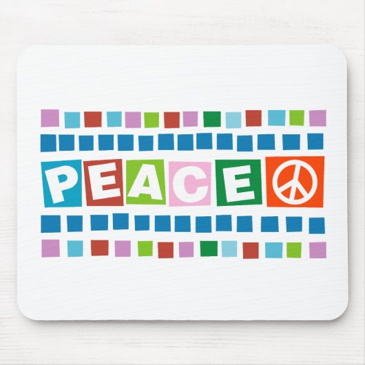 Frieden im Sinn Mousepad (Vorne)