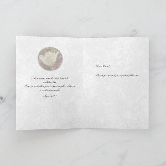 Frieden im Sturm Karte (Innenseite)