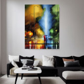 Frieden im Sturm Leinwanddruck