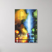 Frieden im Sturm Leinwanddruck (Vorderseite)