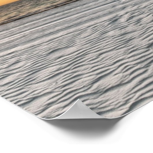 Frieden im Sturmgedicht Poster (Ecke)