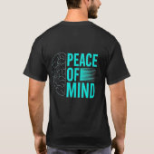 Frieden im T-Shirt - Ruhe sieht gut aus (Rückseite)