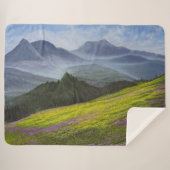 "Frieden im Tal" Sherpadecke (Vorderseite (Horizontal))