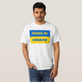 FRIEDEN IM UKRAINISCHEN T - Shirt (Vorne ganz)
