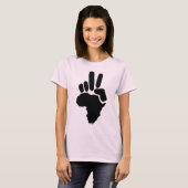 Frieden in Afrika T-Shirt (Vorne ganz)