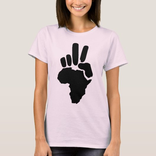 Frieden in Afrika T-Shirt (Vorderseite)