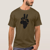Frieden in Afrika T-Shirt (Vorderseite)
