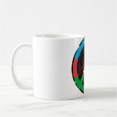 Frieden in Aserbaidschan Kaffeetasse (Links)