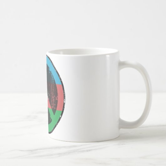 Frieden in Aserbaidschan Kaffeetasse (Rechts)
