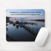 Frieden in dem See Mousepad (Mit Mouse)