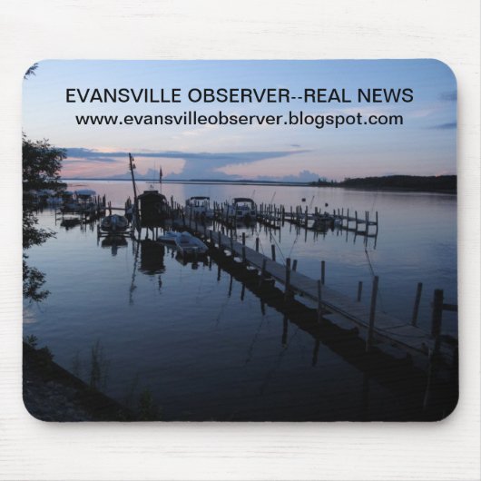 Frieden in dem See Mousepad (Vorne)