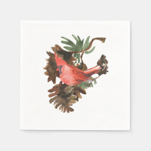 Frieden in den Natur-Kardinals-Papierservietten Serviette