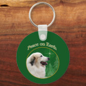 Frieden in den Pyrenäen Schlüsselanhänger (Rückseite)