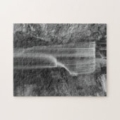 Frieden in der indischen Klippe Graustufen Puzzle (Horizontal)