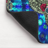 Frieden in der Klugheits-gefärbten Krawatte mit Mousepad (Ecke)