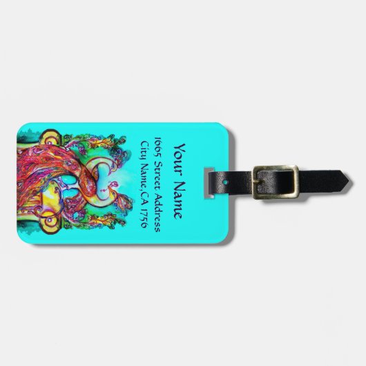 FRIEDEN IN DER LIEBE GEPÄCKANHÄNGER (Vorderseite horizontal)