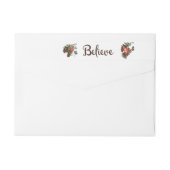 Frieden in der Natur Weihnachtsfeier rund um das L (Rückseite)