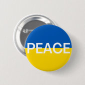 Frieden in der Ukraine Button (Vorne & Hinten)