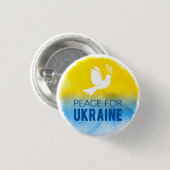 Frieden in der Ukraine Button (Vorne & Hinten)