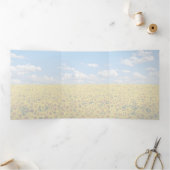 Frieden in der Ukraine Dreifach Gefaltete Ankündigung (Innenseite)