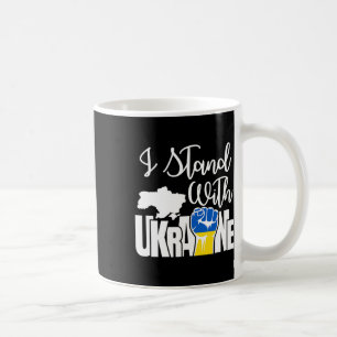 Frieden in der Ukraine Ich stehe mit der Ukraine Kaffeetasse