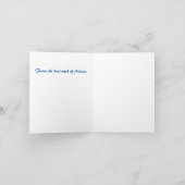 Frieden in der Ukraine - Kran und Sonnenblumen Gel Karte (Innenseite)