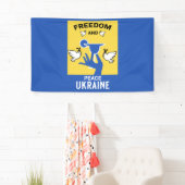 Frieden in der Ukraine - Liebe und Unterstützung Banner (Insitu)