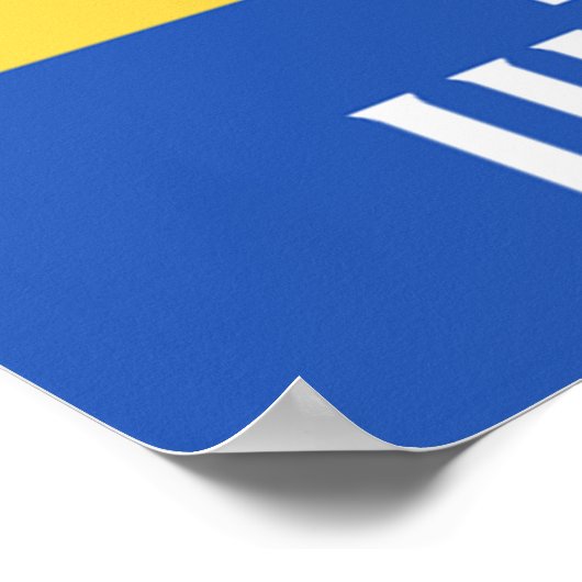 Frieden in der Ukraine - Liebe und Unterstützung f Poster (Ecke)