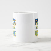 Frieden in der Ukraine Spezialität Jumbo-Tasse (Vorderseite)
