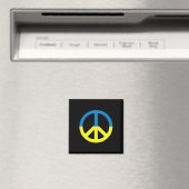 Frieden in der Ukraine. Steht mit der Ukraine. Unt Magnet (In Situ (Geschirrspüler))