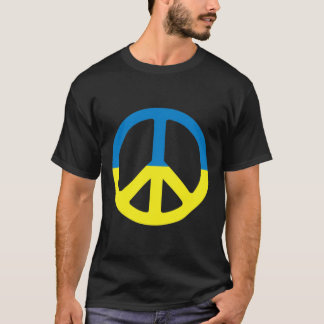 Frieden in der Ukraine. Steht mit der Ukraine. Unt T-Shirt