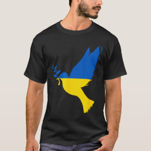 Frieden in der Ukraine Taube. Stehen Sie mit der U T-Shirt