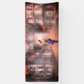 Frieden in der Welt der Ukraine Banner (Vertikal)