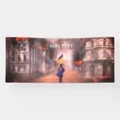 Frieden in der Welt der Ukraine Banner (Horizontal)