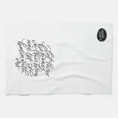 Frieden in dieser Zuhause Geschirrtuch (Horizontal)