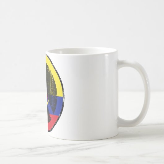Frieden in Ecuador Kaffeetasse (Rechts)