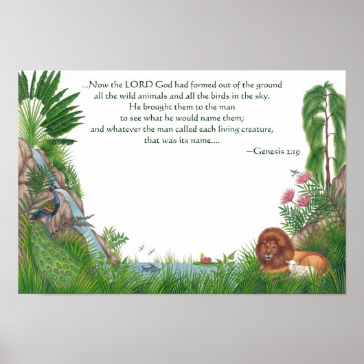 Frieden in Eden ~ Poster (Vorne)