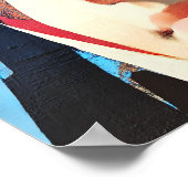 Frieden in ihrem Blick Poster (Ecke)