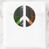Frieden in Irland Runder Aufkleber (Tasche)