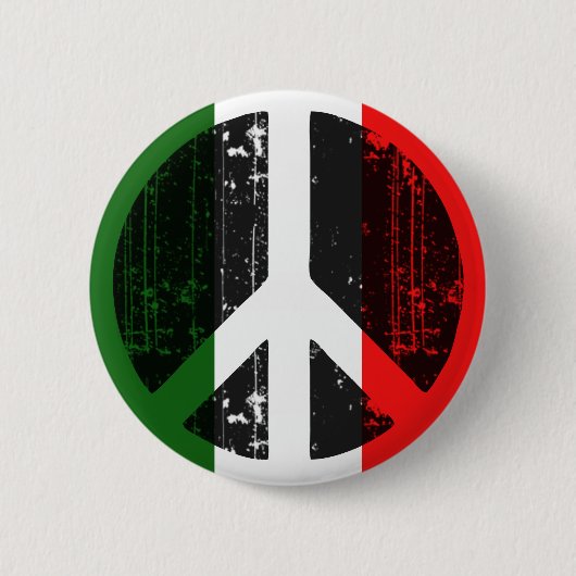 Frieden in Italien Button (Vorderseite)