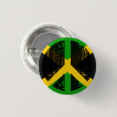 Frieden in Jamaika Button (Vorne & Hinten)