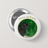 Frieden in Neufundland Button (Vorne & Hinten)