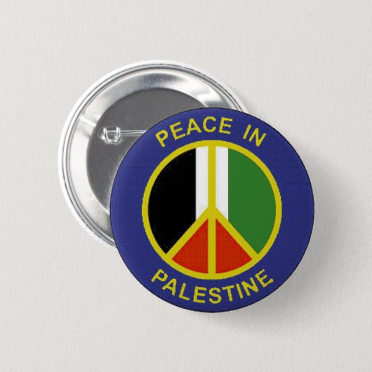 Frieden in Palästina Button (Vorne & Hinten)