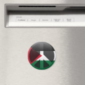 Frieden in Palästina Magnet (In Situ (Geschirrspüler))