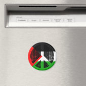 Frieden in Palästina Magnet (In Situ (Geschirrspüler))