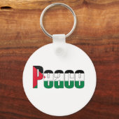 Frieden in Palästina Schlüsselanhänger (Vorderseite)